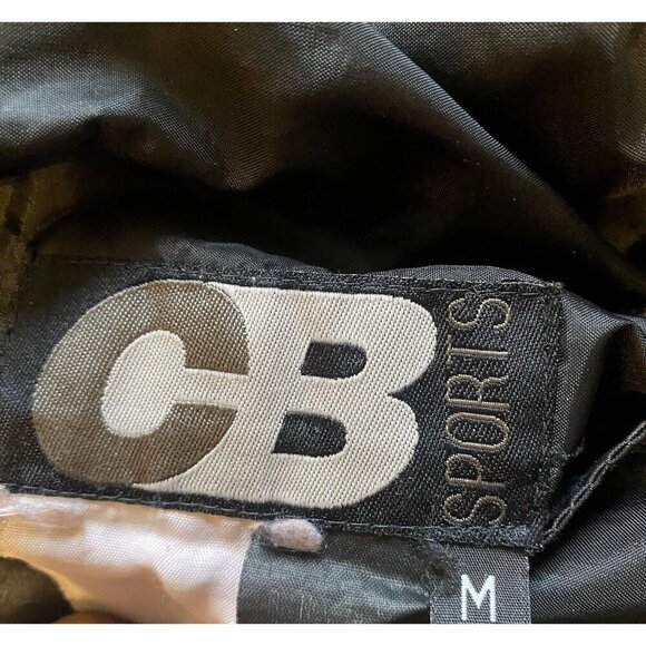 Vintage CB Sports Aztec Print 90’s Vest Full Zipper Style Medium Reversible - Picture 2 of 4